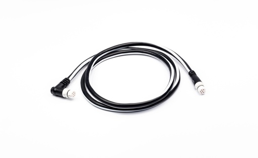 [A06081] STNG Anschluss-Kabel 1x gerade 1x Winkelstecker 1m