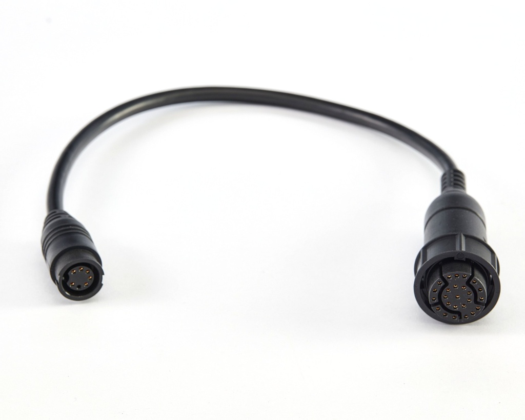 Adapterkabel für 7-Pin A/a/c/e/eS Fischfindergeber auf Axiom RV (25-Pin) Anschluß